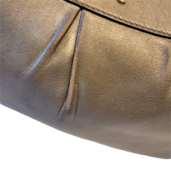 COACH Ashley Metallic East West Crossbody Bag - Picture 12 of 16